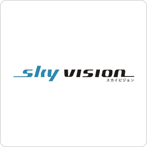 デジタルサイネージ sky vision ロゴ画像